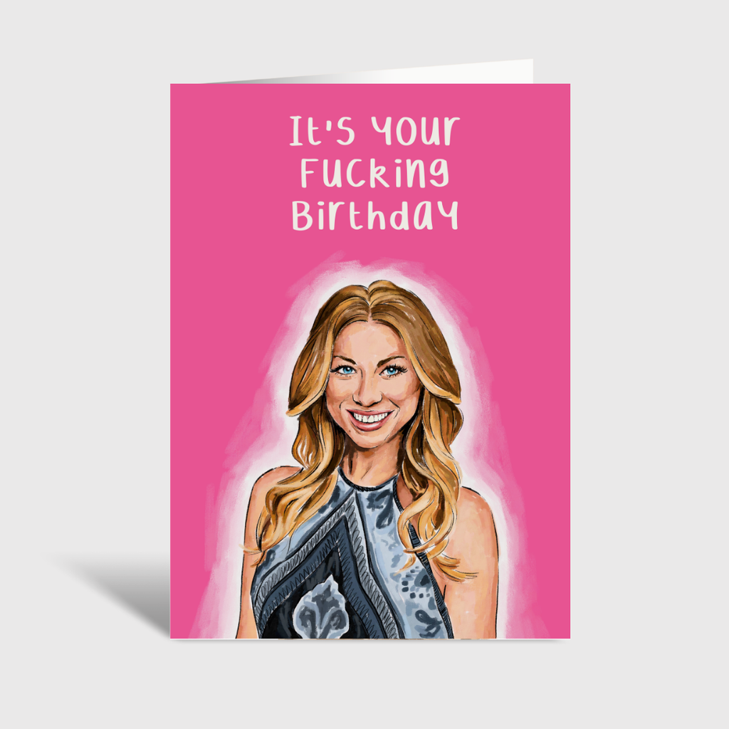 Happy F**king Birthday - A6 Card