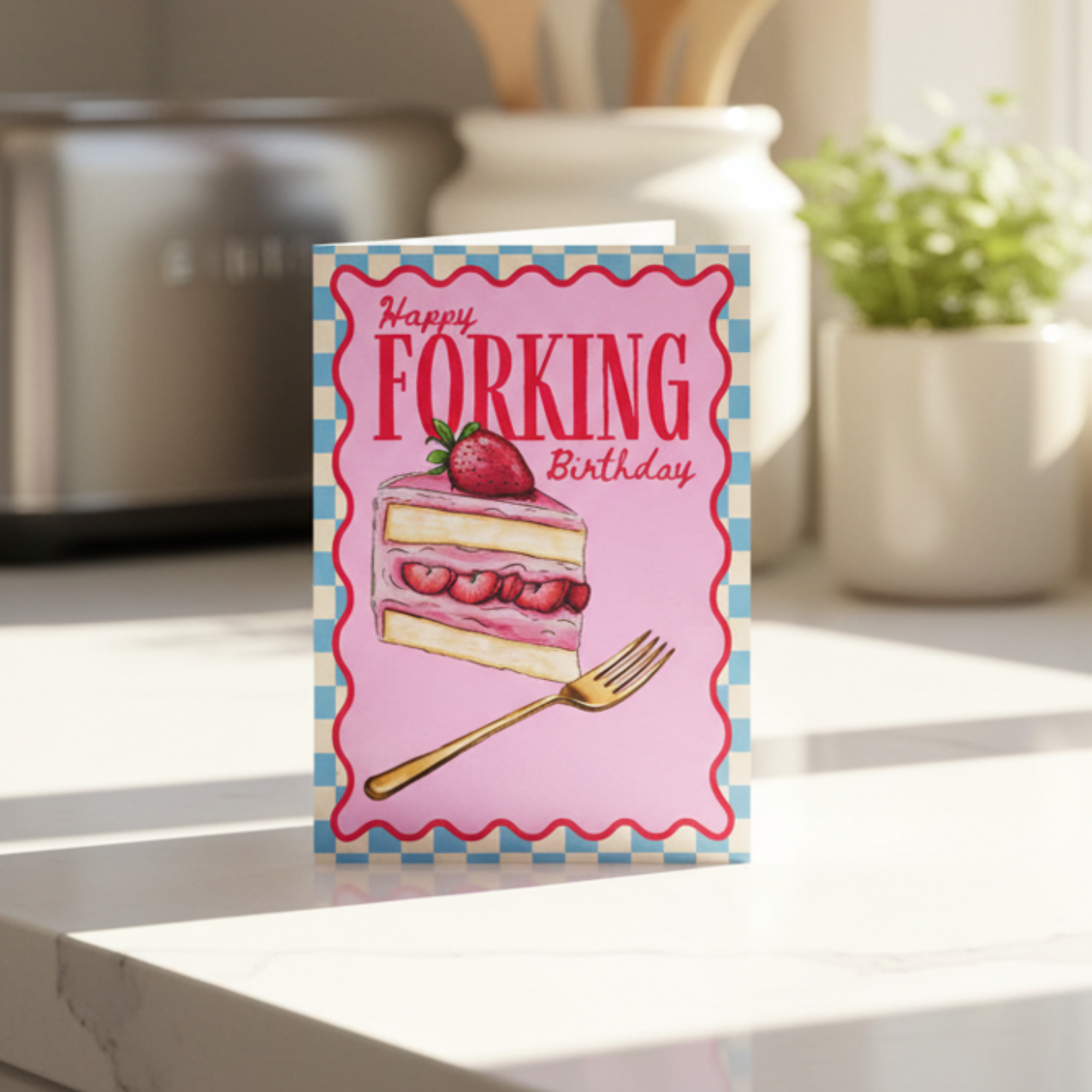 Happy Forking Birthday Card