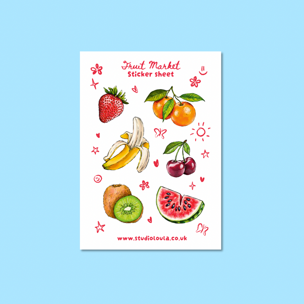Fruit Market - Sticker Sheet