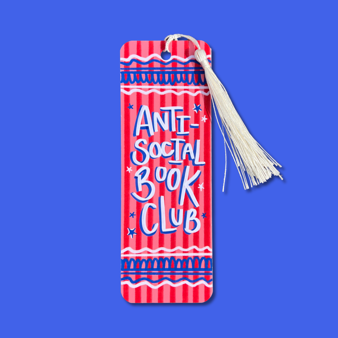 Anti-Social Book Club - Bookmark
