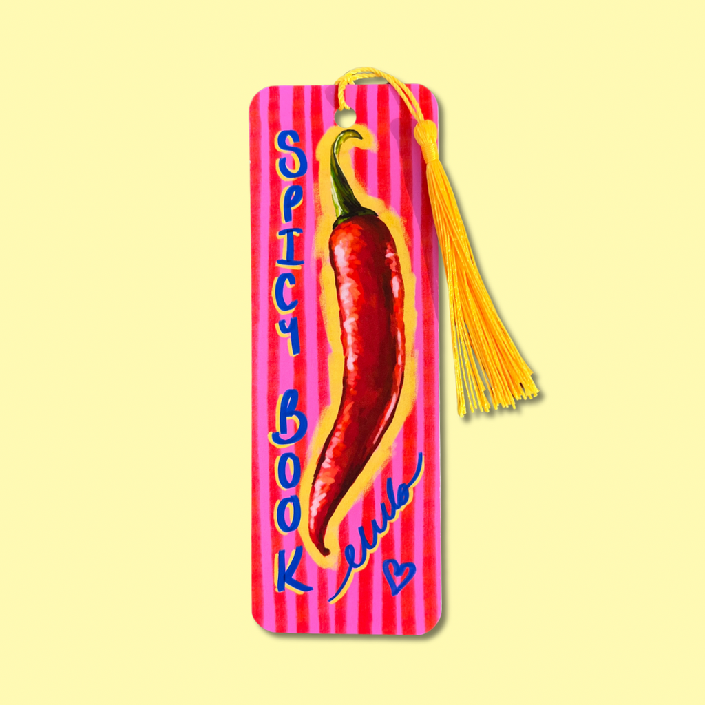 Spicy Book Club - Bookmark