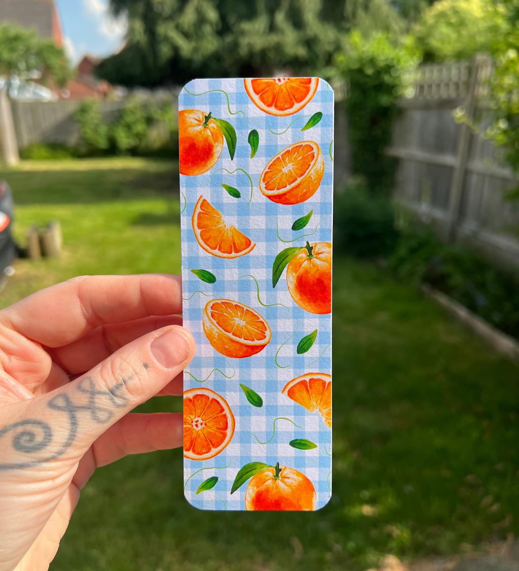 Oranges Picnic - Bookmark