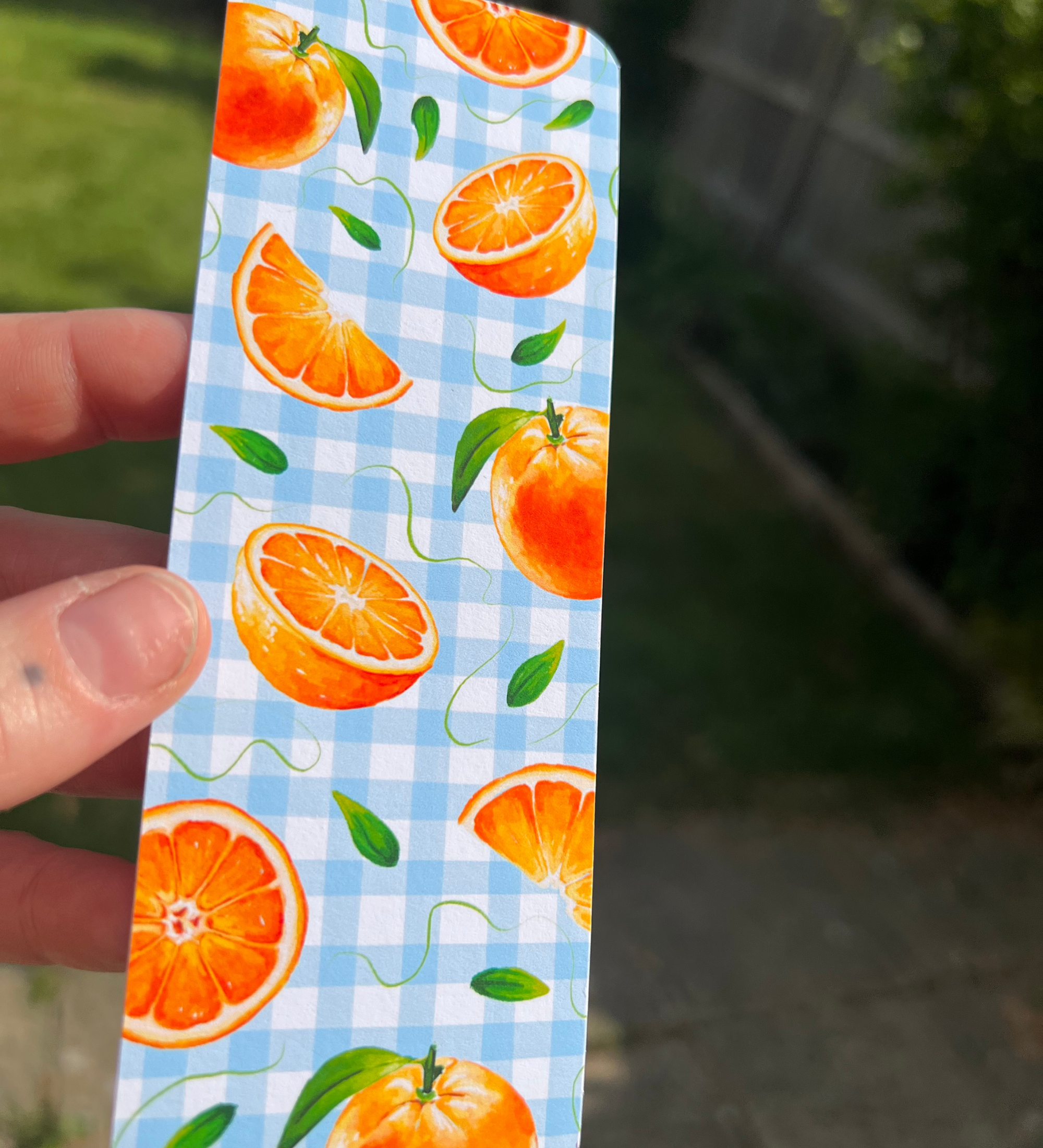 Oranges Picnic - Bookmark
