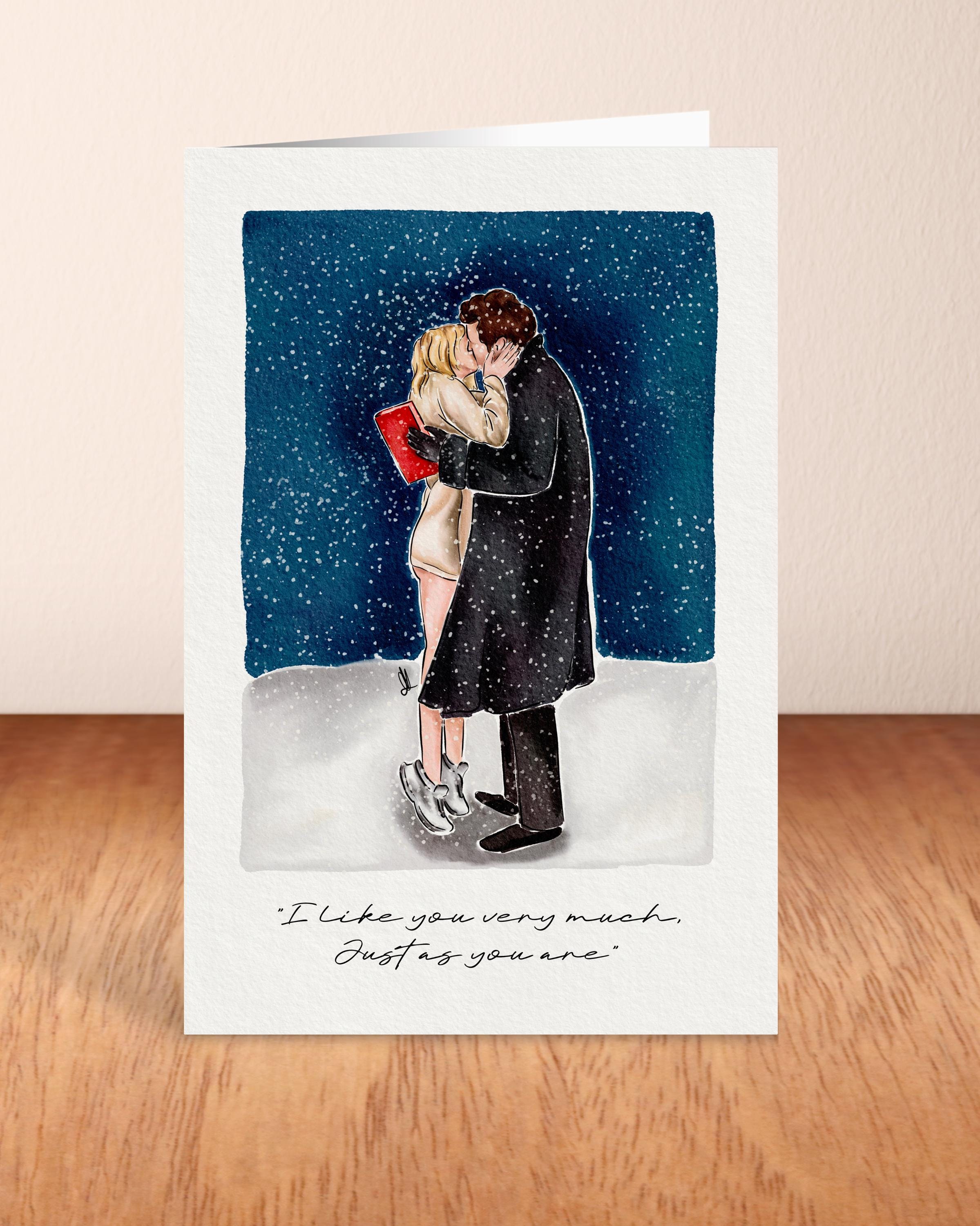 Bridget Jones Inspired Love Card