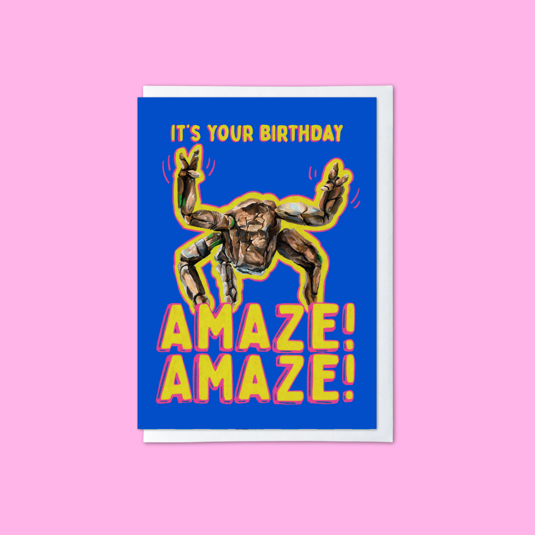 Rocky Birthday - A6 Card