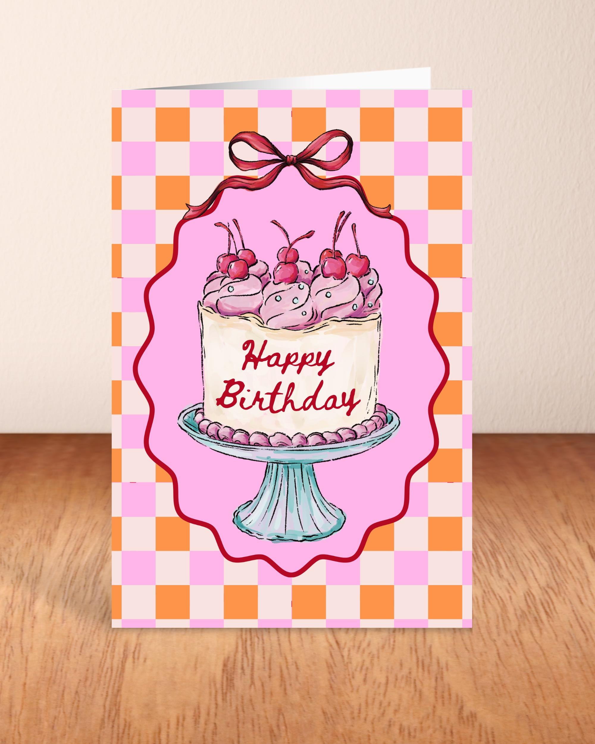 Birthday Cake Card