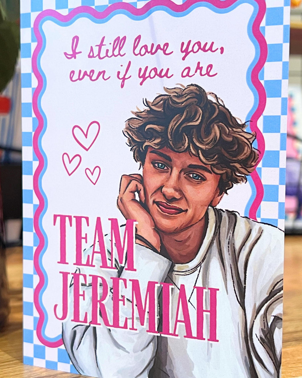 Team Jeremiah Friend Card