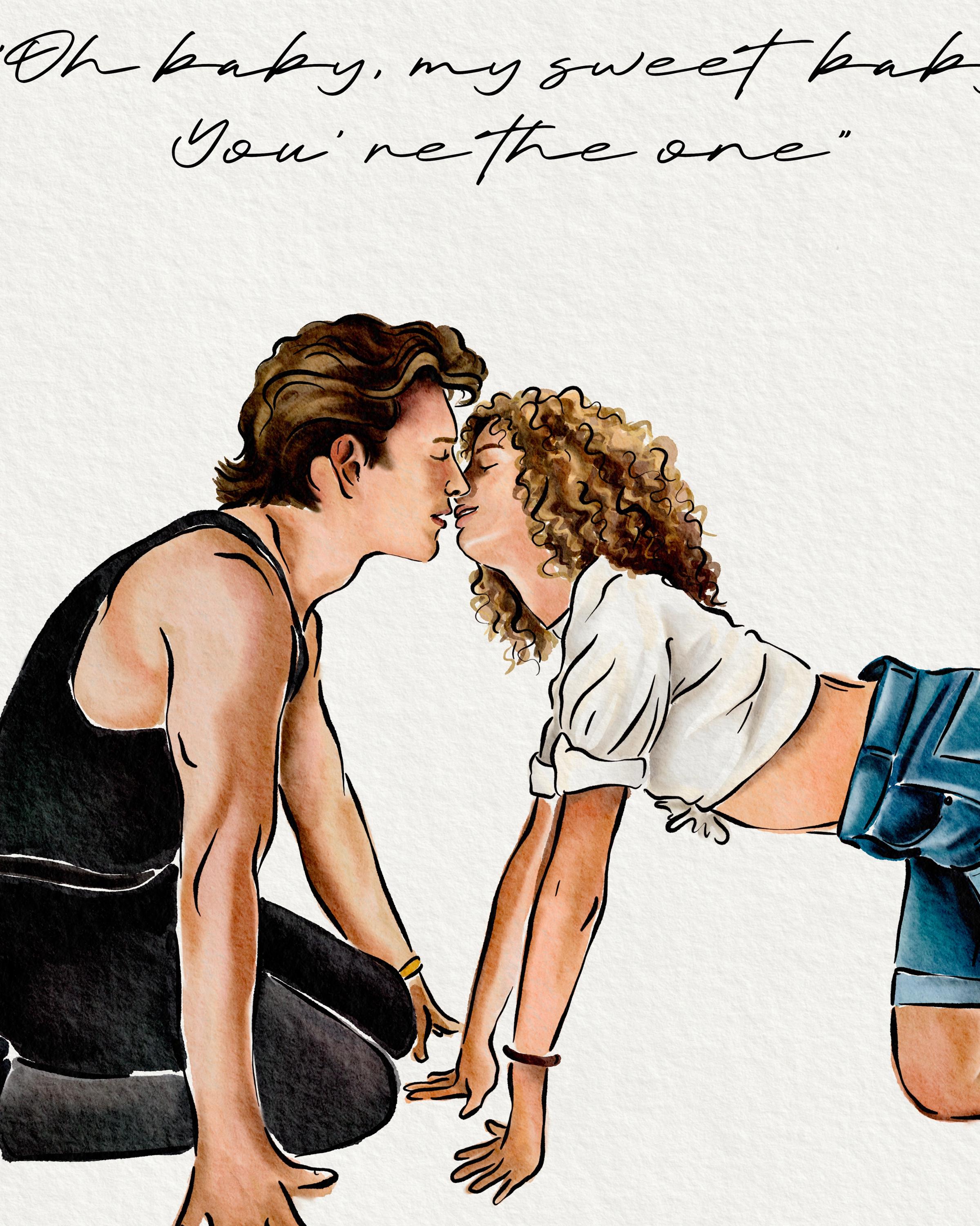Dirty Dancing Inspired Love Card