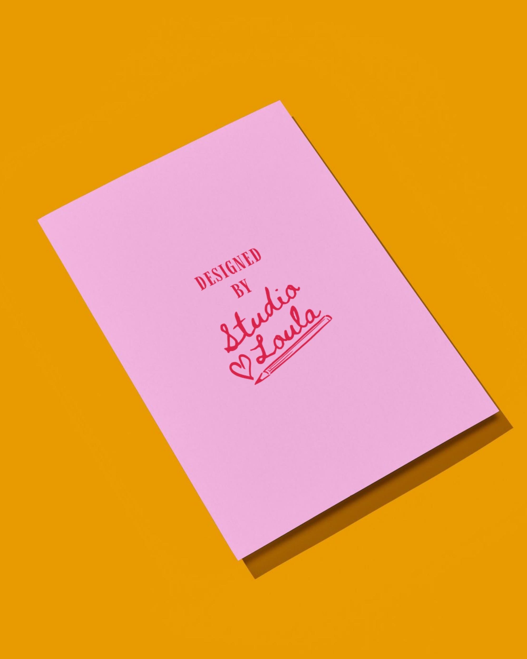 Congrats Cake Engagement Card