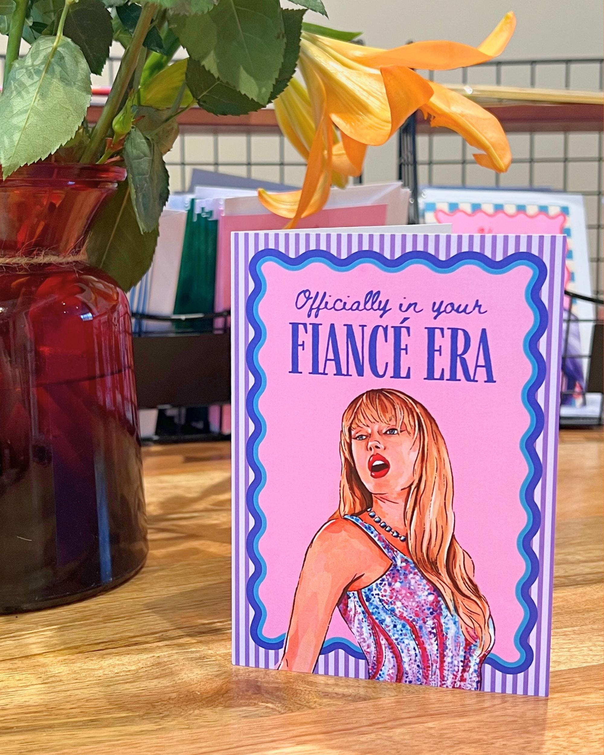 Fiancé Era - Swiftie Engagement Card