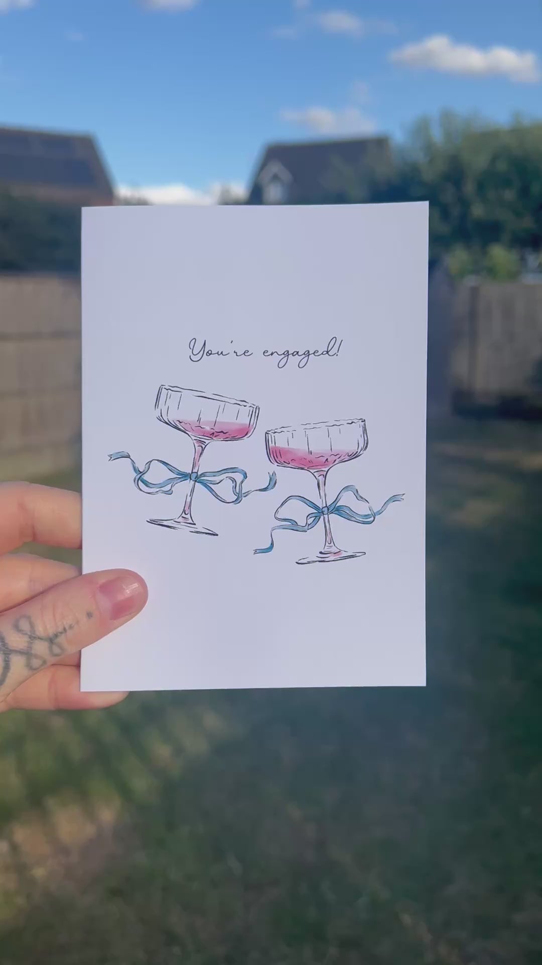 You're Engaged! - A6 Card